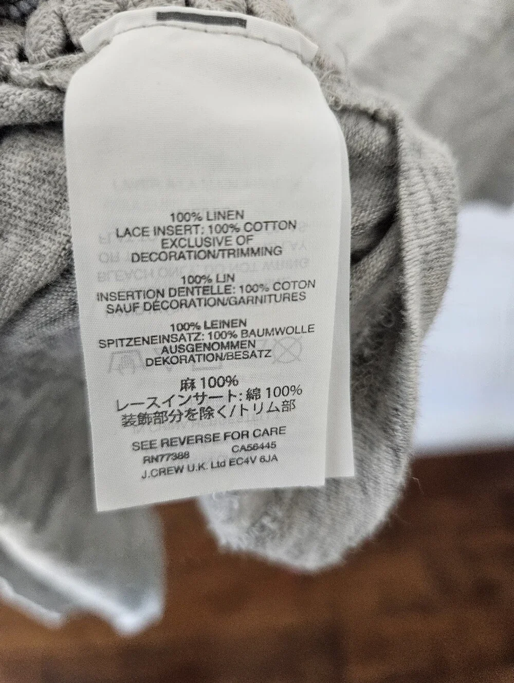 J. Crew Linen Boho Shirt